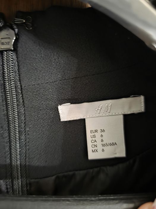 Kompinezon roz 36 z H&M czarny