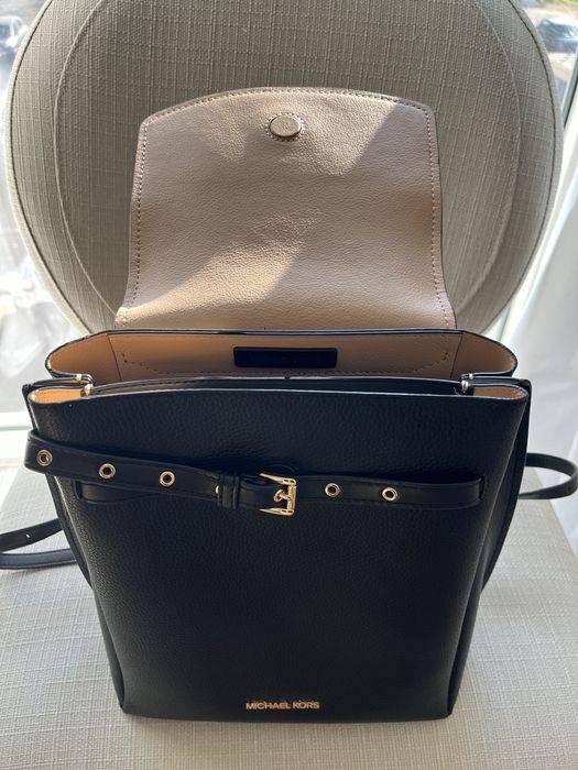 Mochila em pele Michael Kors