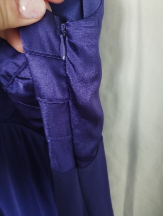 Fioletowa sukienka rozmiar 40