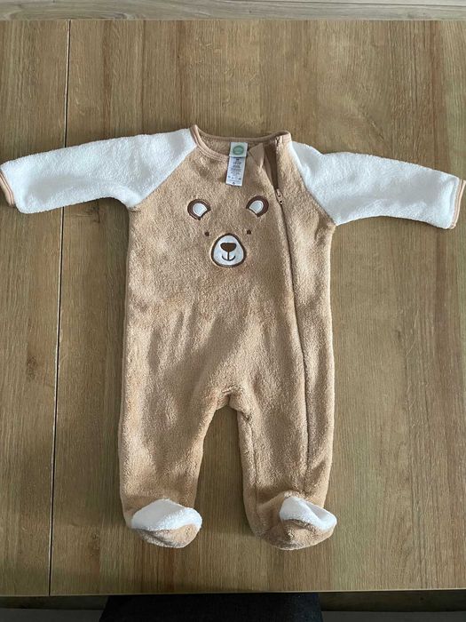 Polarowy pajac niemowlęcy rozm. 62 Little me