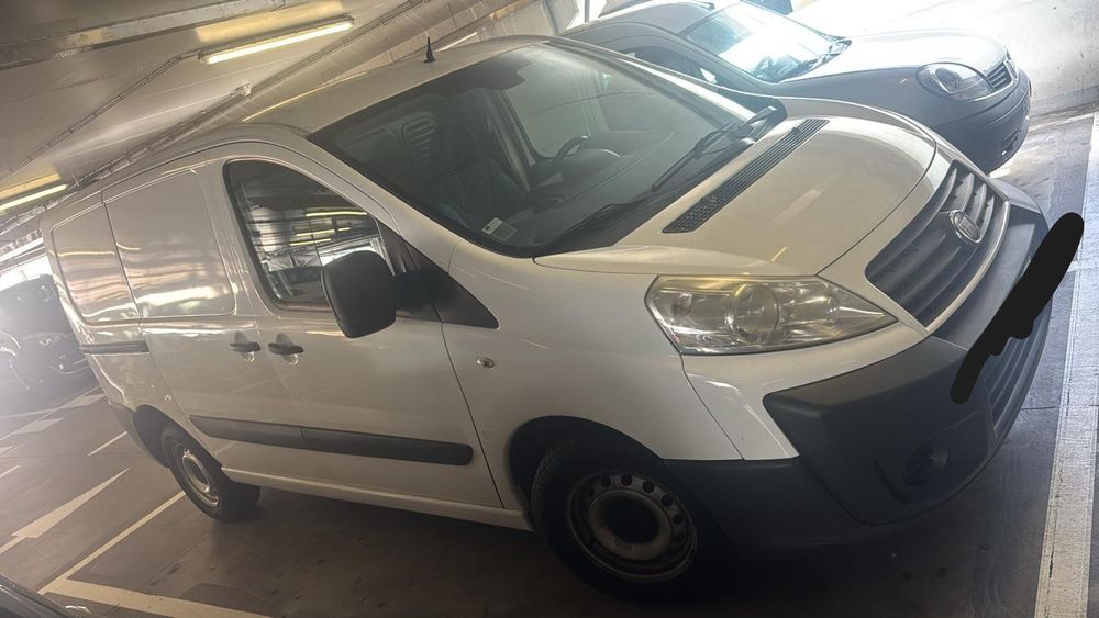Fiat Scudo 2008 3 lugares Multijet 1.6 90cv, muito conservada e Baú alcatifado