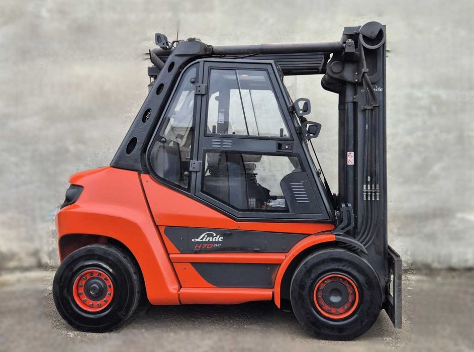 Linde H70D 2019r • DIESEL • 4 sekcje • wózek widłowy • leasing • FILM