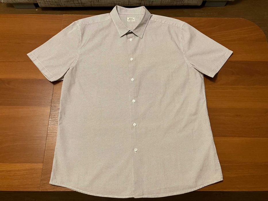 Рубашка мужская xl хлопок короткий рукав англия новая