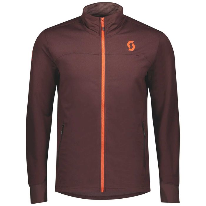 Кофта Куртка Scott Trail MTN Merino Jacket - Maroon Red Оригінал