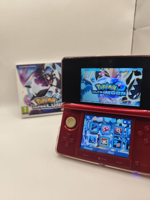 Pokémon Ultra Moon CIB (Caixa FR) - Nintendo 3DS | Excelente Estado