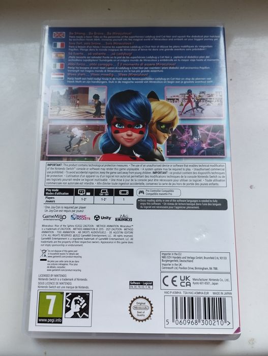 Nintendo switch miraculous