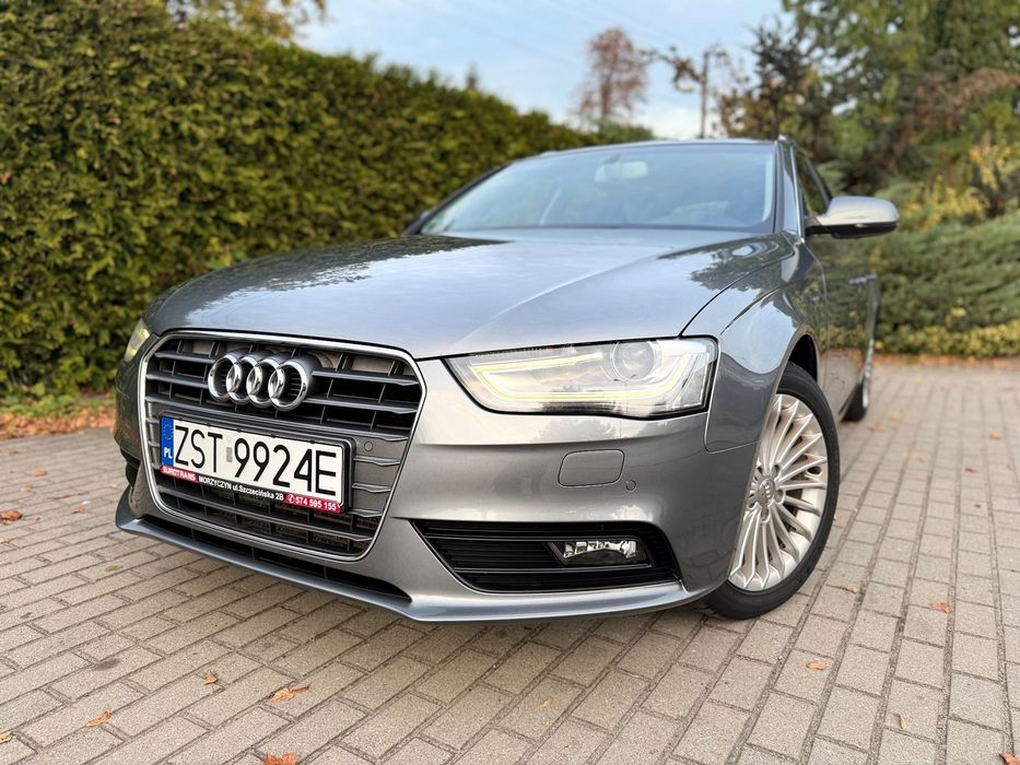 Audi A4 Avant AUDI A4 B8 POLIFT 2.0 TDI 120km 2013r Niski przebieg kombi ładny stan