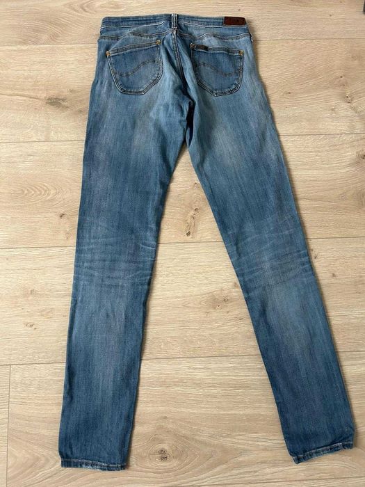 Jeansy biodrówki LEE Lynn Skinny W27L36