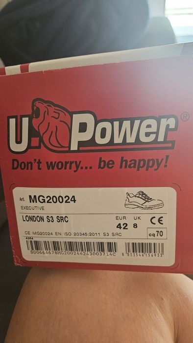 Sapatos de Segurança – Tamanho 42 - NOVOS