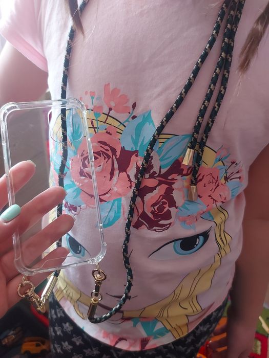 Новый чехол со шнуром для айфон 12 мини из Германии