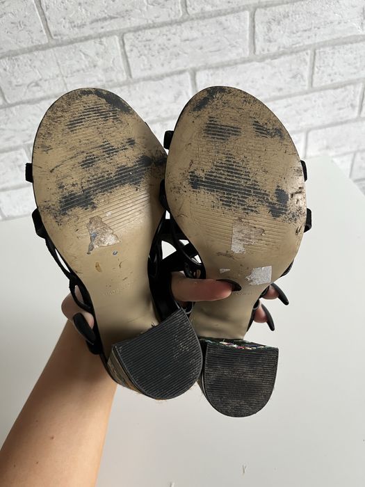 Buty/sandały na obcasie damskie Miss Selfridge 37