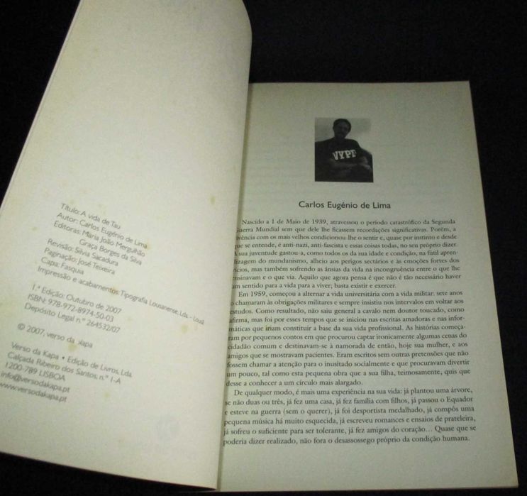 Book: The Life of Tau Carlos Eugénio de Lima64752316693763121