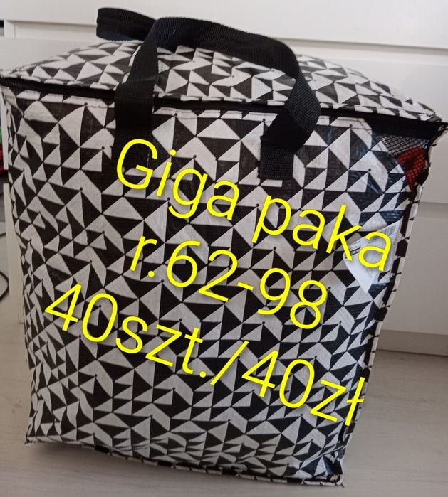Giga paka dla dziewczynki r.62-104 40szt./40zl