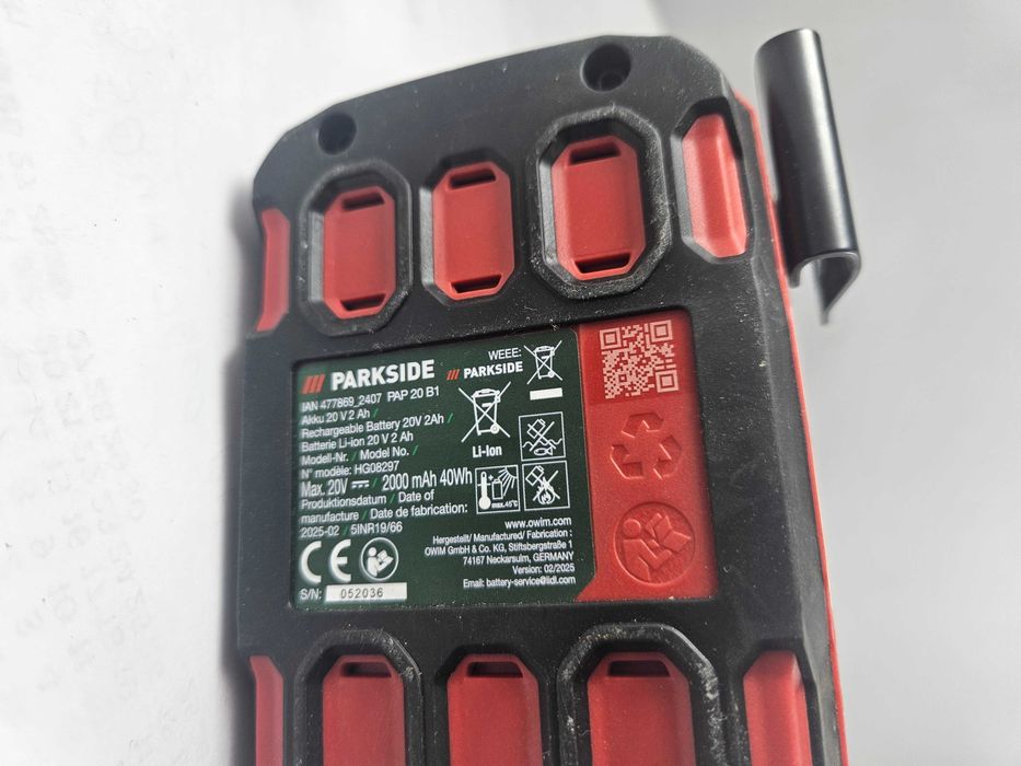 Wkrętarka PARKSIDE PABS-20-LI 19