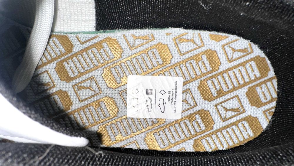 Кроссовки Puma Court Star белые кожаные 44 размер