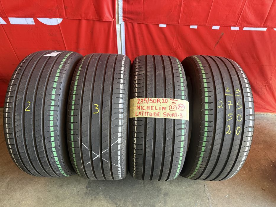 Pneus 275/50/20 Michelin Todos Iguais Impecaveis
