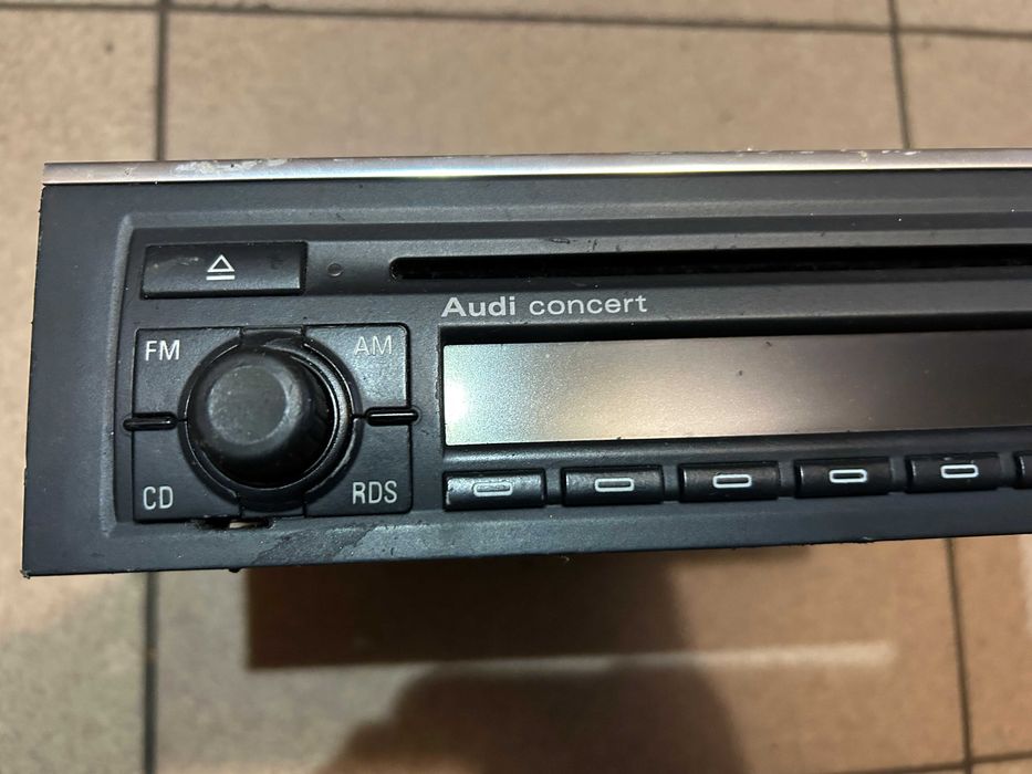 Radio concert cd audi a4 b6 plus kod