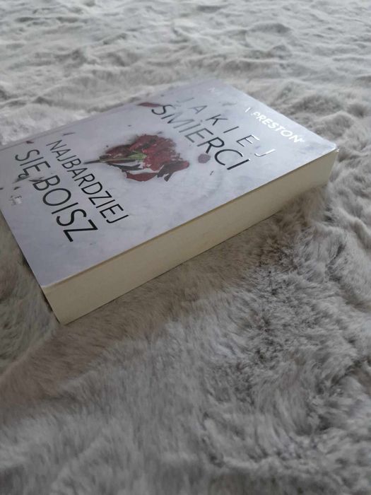 Książka ,,Jakiej śmierci najbardziej się boisz"