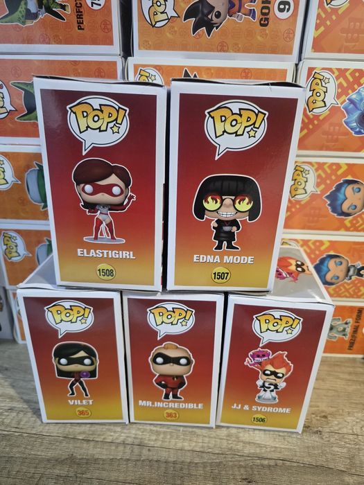 Incredibles figuras novas em caixa