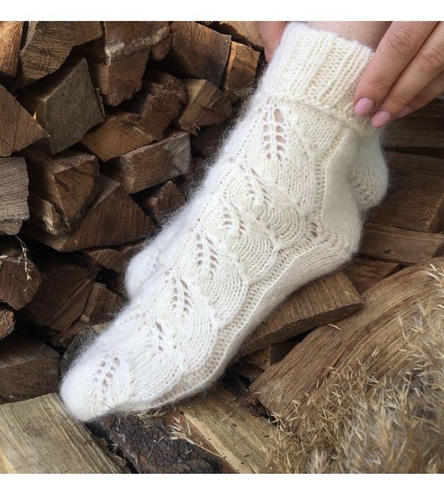 Вязанные носки