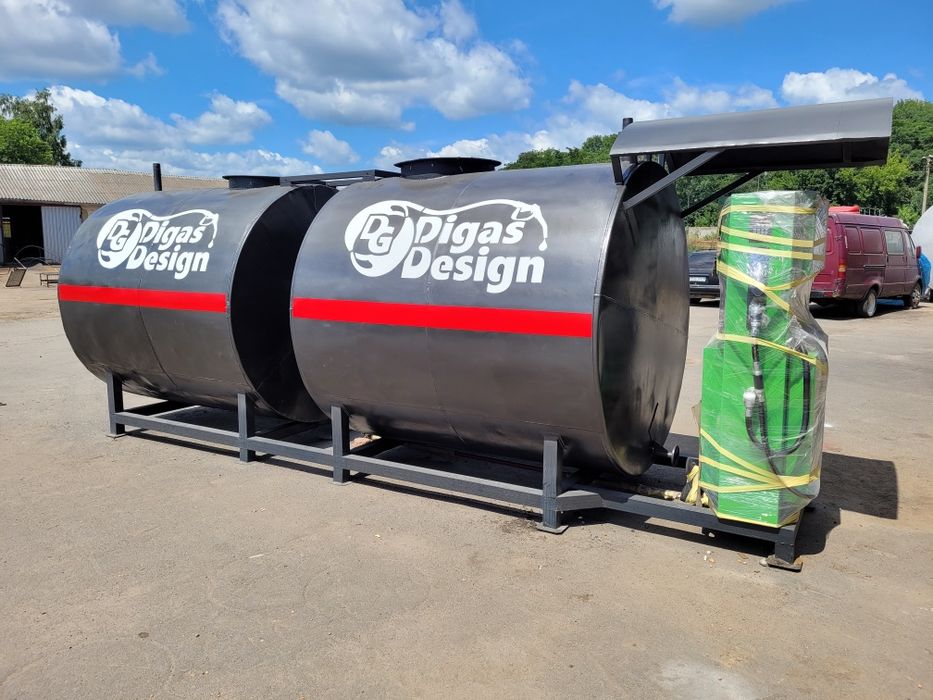 АЗС резервуар ємність для палива цистерна бочка під бензин дп