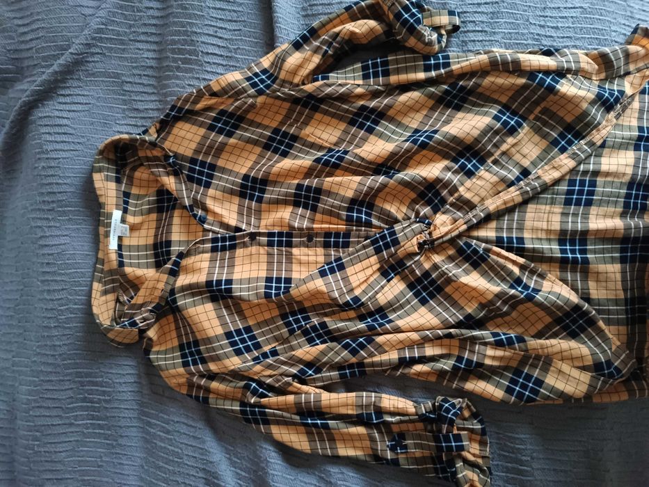 Camisa xadrez amarela