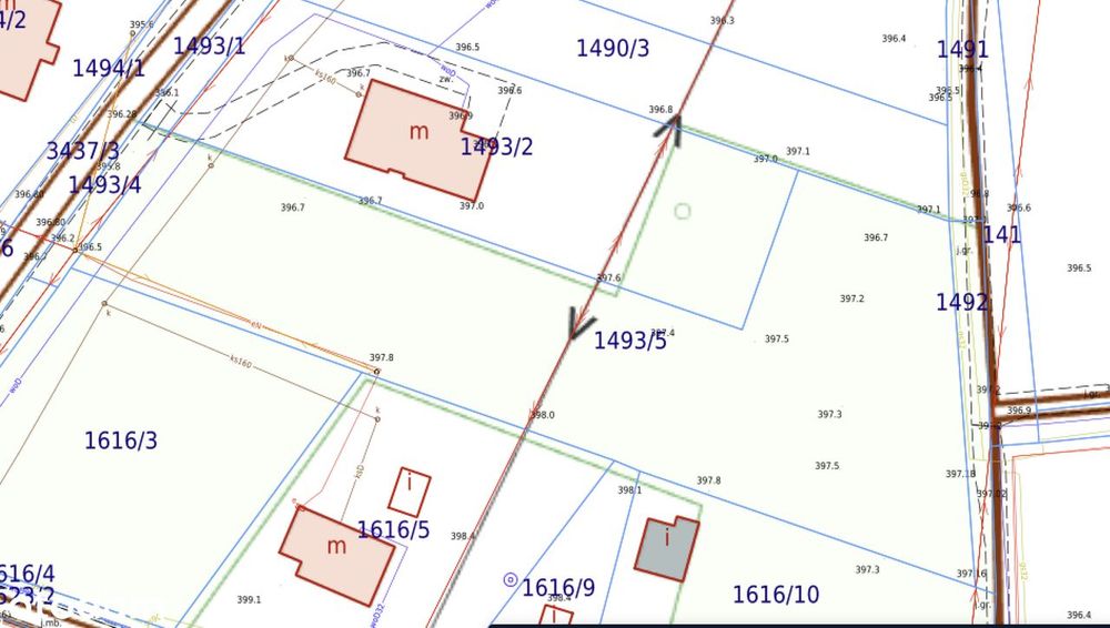 Działka 2591 m² w malowniczej okolicy