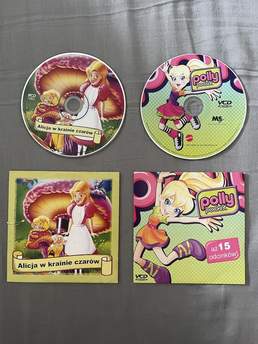 Zestaw płyt DVD VCD CD z bajkami dla dzieci