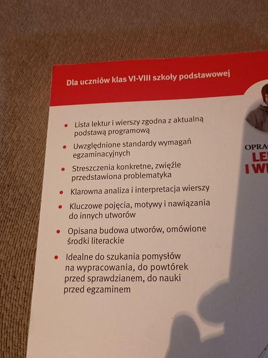 opracowania lektur i wierszy