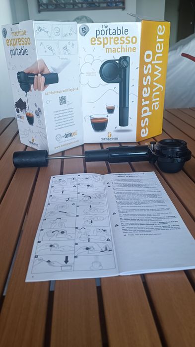 Máquina de Café Espresso Portátil - Handpresso Wild Hybrid
