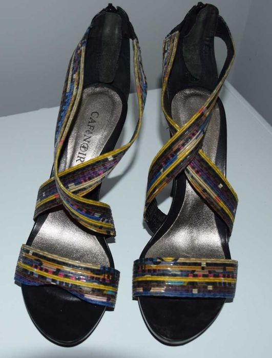 Sapatos de senhora, n.º 38, Cafènoir, como novos, 100% pele genuína