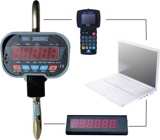 Крановые весы от 300 кг до 50 тонн