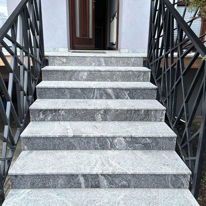 Schody Stopień Granitowy Juparana antypoślizgowy 150x33x2