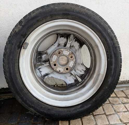 Vendo 4 rodas auto completas c/ jantes em alumínio.