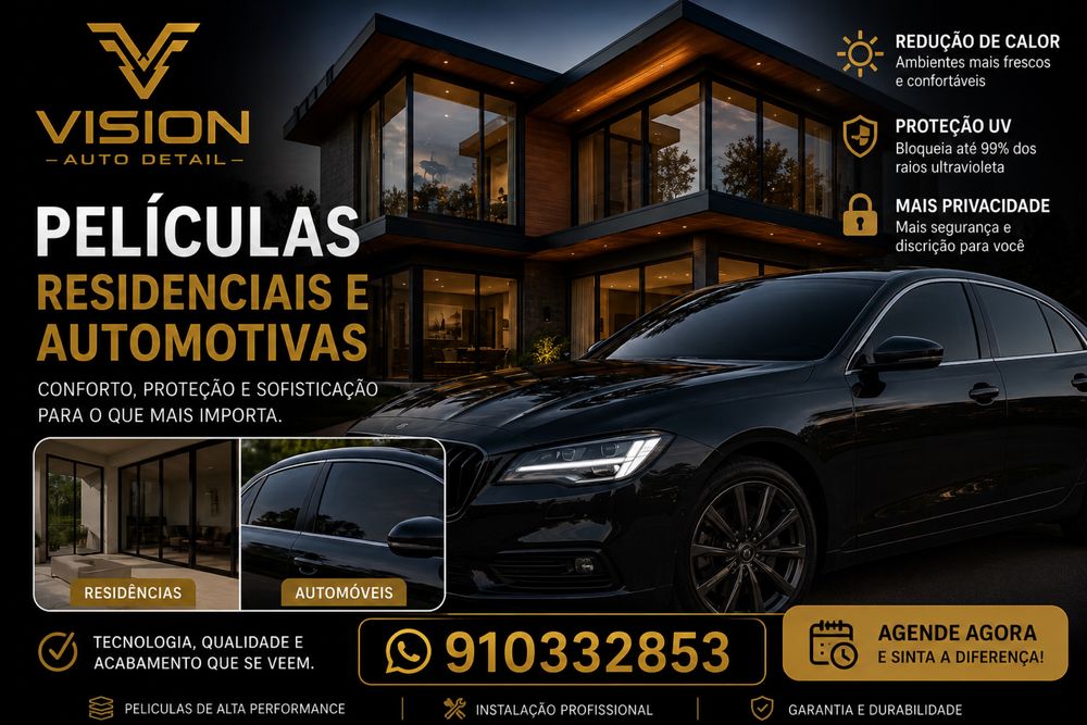Peliculas automotivas e residenciais