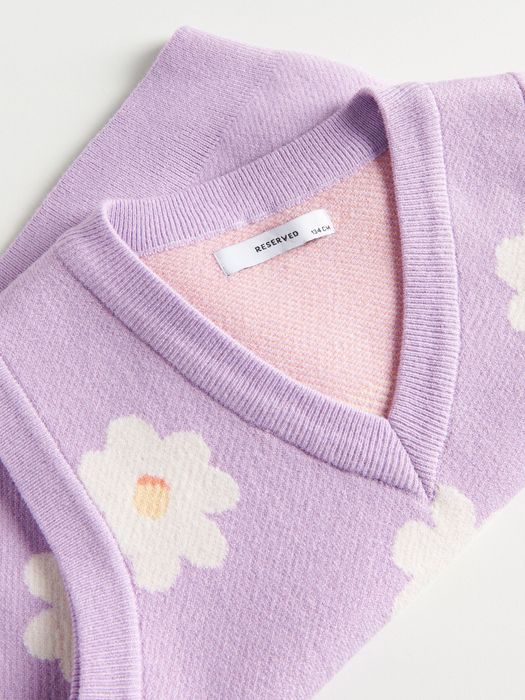 Дитячий жилет для дівчинки фірми reserved