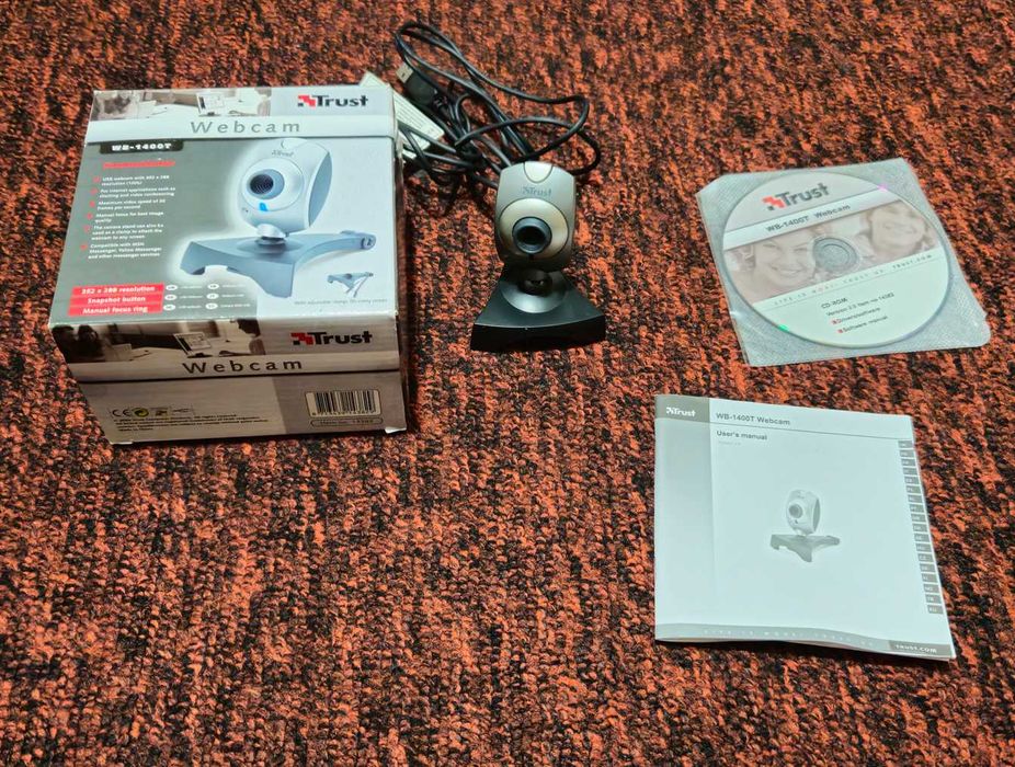 Вебкамера Trust Communicator Webcam WB-1400T