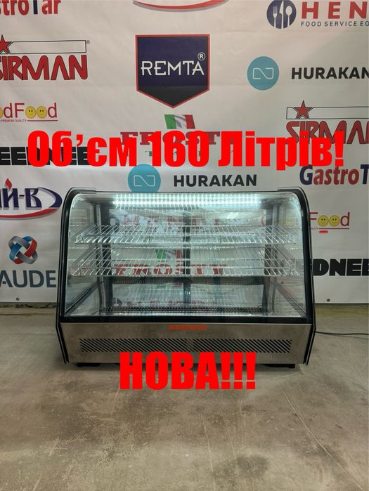 Холодильна Вітрина Нова Кондитерська Reednee Італія!!!