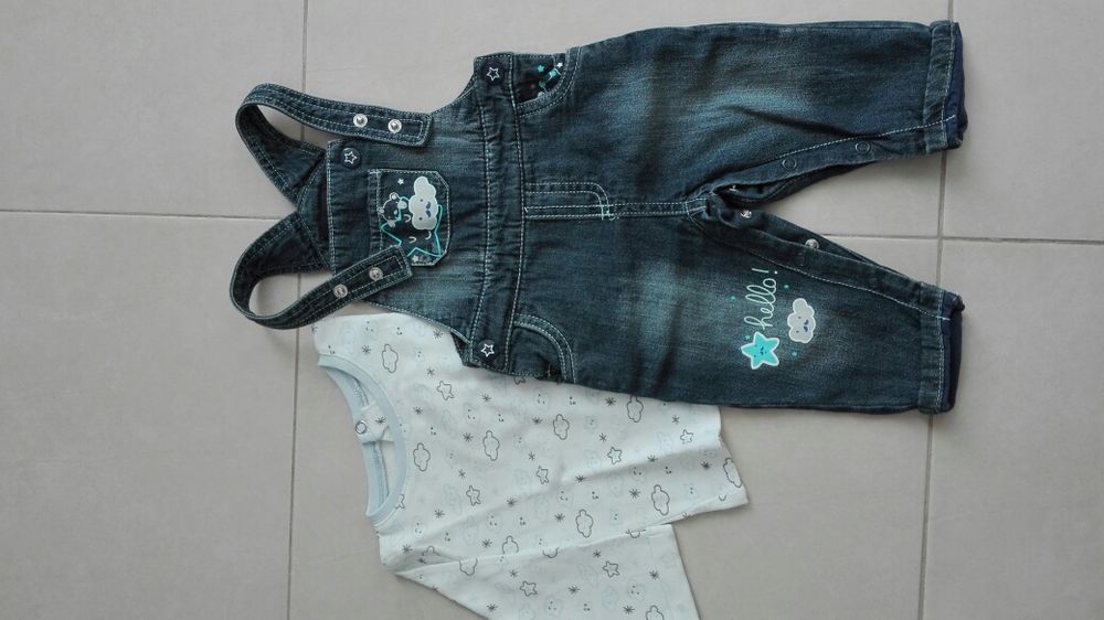 Jardineira para bebé