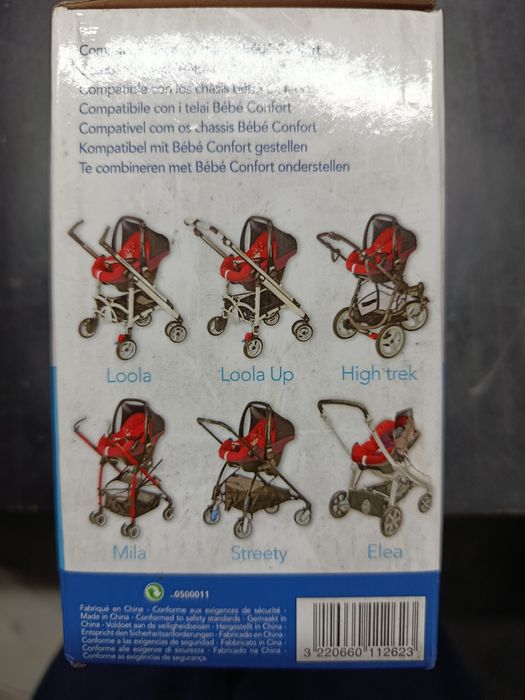 Kit adaptador carrinho  Bebé Confort e Maxicosi