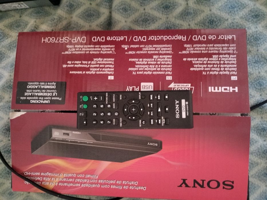 Leitor USB DVD CD Sony