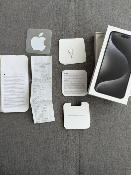 iPhone 15 pro max 512gb Black Titanium