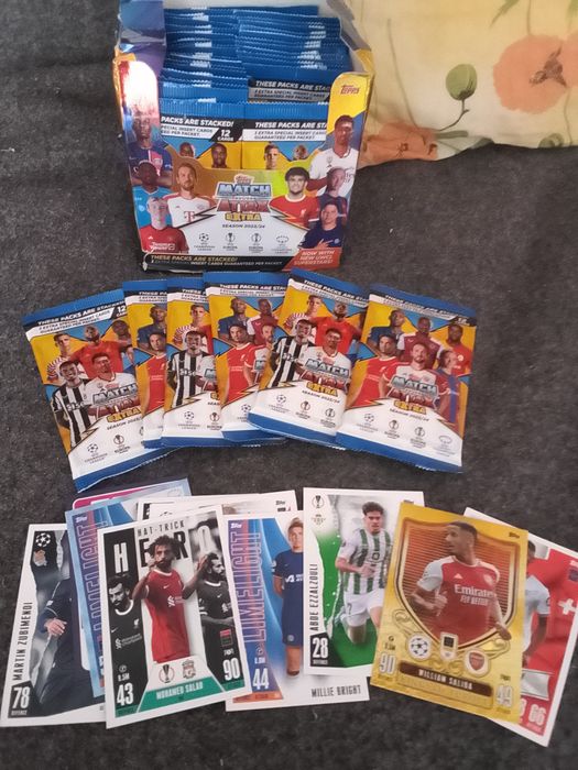 колекційні карткові набори Topps Champions League Match Attax Extra 2