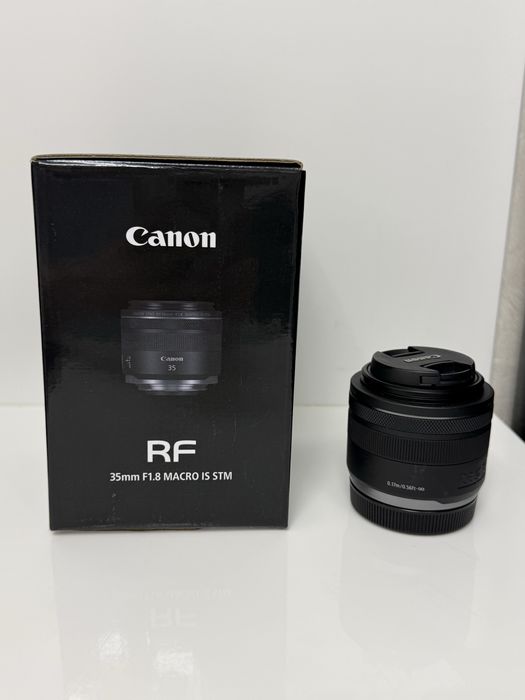 Обʼєктив для фотоапарата Canon RF 35mm f/1.8 IS Macro STM