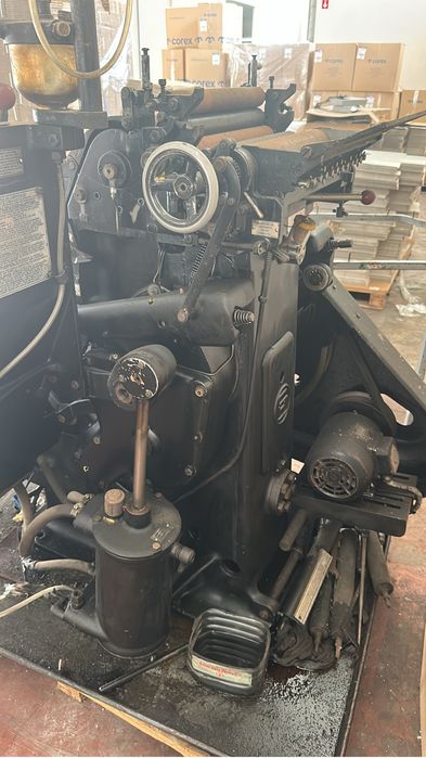 Heidelberg Platen Press “Red Ball”