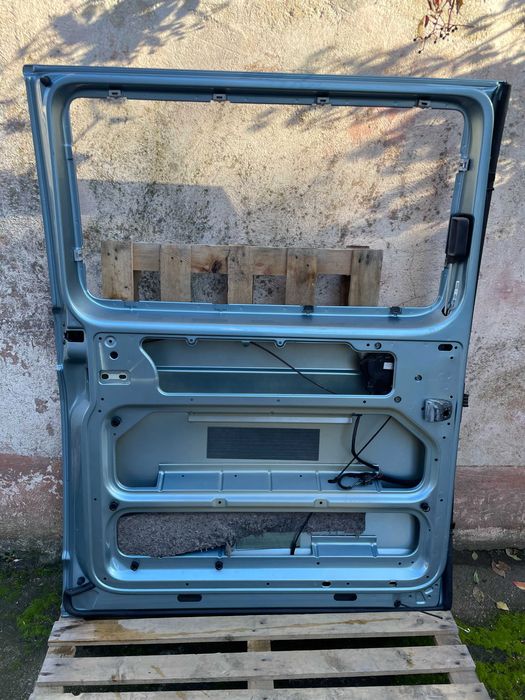 Drzwi przesuwne lewe VW T5 T6 multivan srebrny niebieski metalik