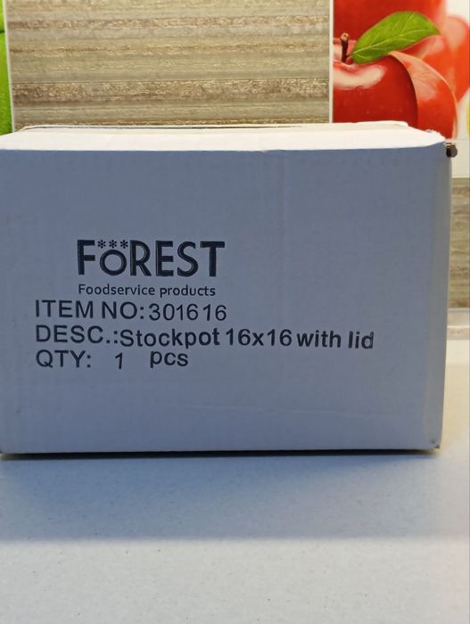 Каструля з кришкою з нержавіючої сталі 3 л. Forest