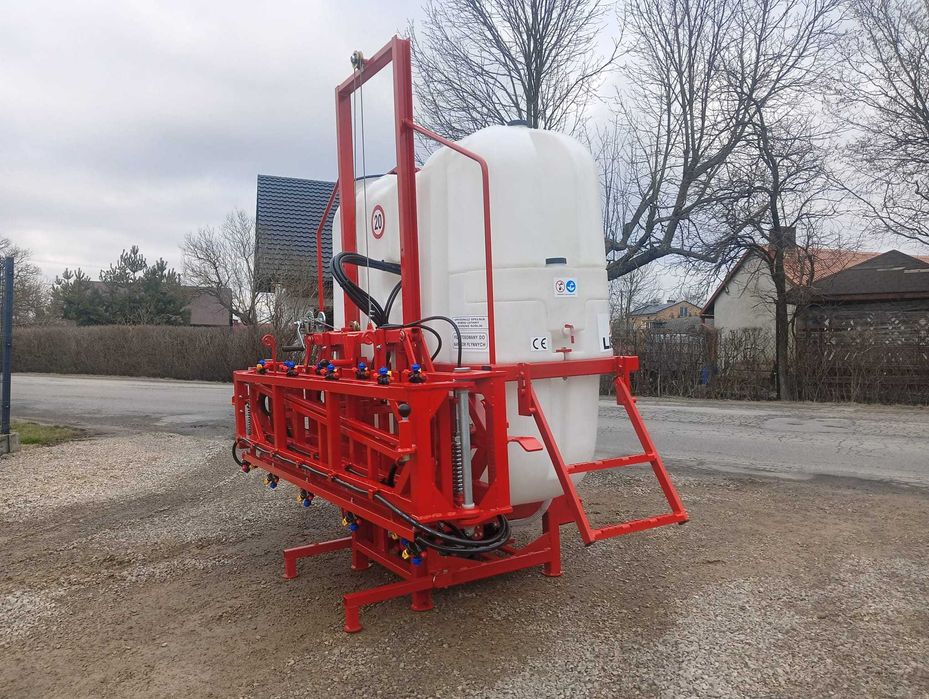 OPRYSKIWACZ zawieszany LISICKI zawór 3oprawa stabilizacja hydrauliczna