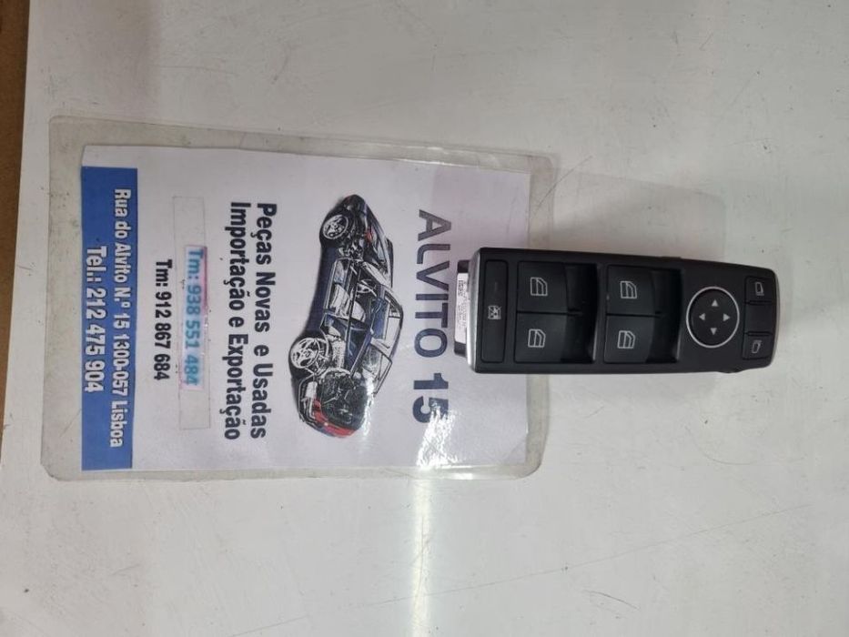 comando de vidros Mercedes W212  2015