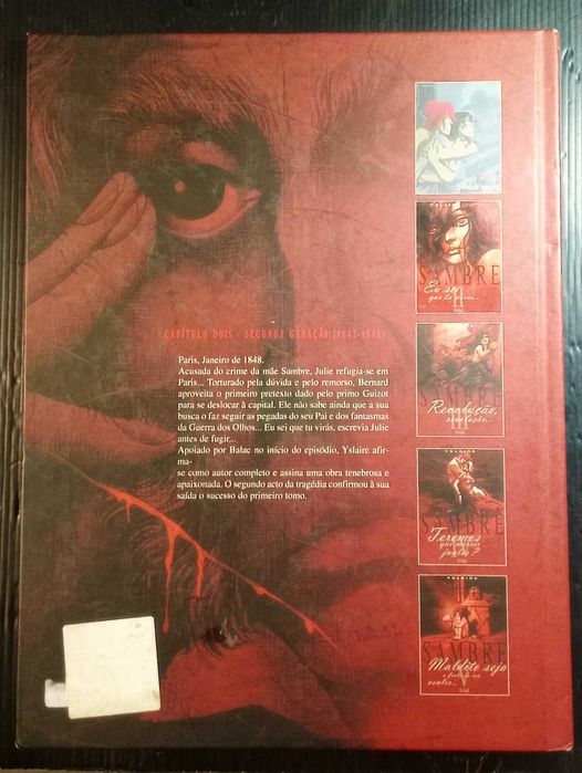 Livro BD Sambre II - Eu sei que tu virás...